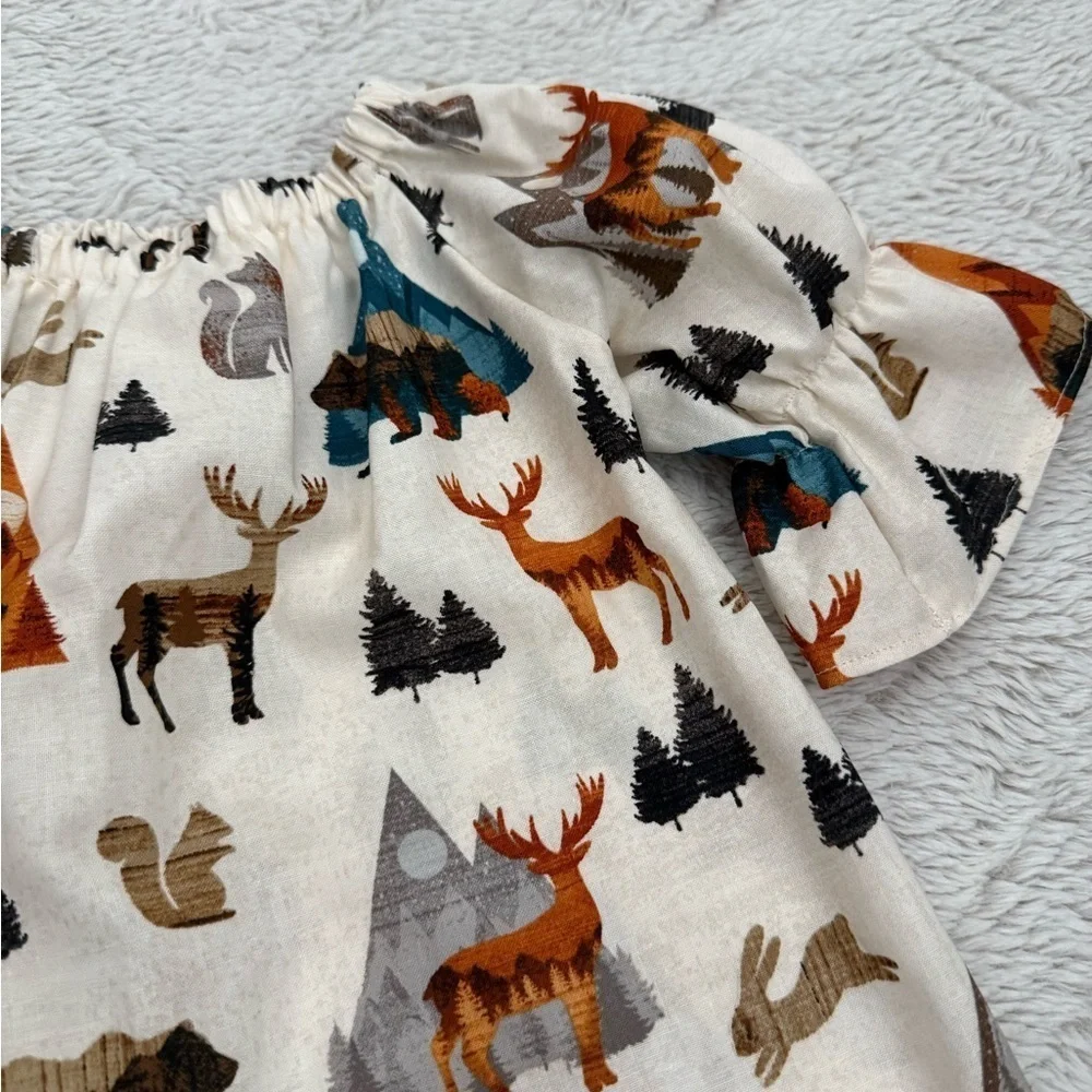 New Handcrafted Peasant Style Dress